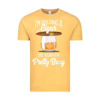 Vintage Mustard cigar smoking tshirt smoking whiskey drinking dad tee gift Vintage Tee - linhVisuals