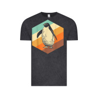 Vintage Black penguin retro vintage style penguin Vintage Tee - linhVisuals