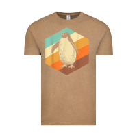 Vintage Coffee penguin retro vintage style penguin Vintage Tee - linhVisuals