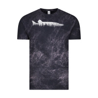Cloud Black musky pine forest fishing angler Vintage Tee - linhVisuals