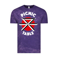 Cloud Purple picnic table parody Vintage Tee - linhVisuals
