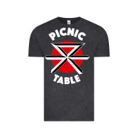 Vintage Black picnic table parody Vintage Tee - linhVisuals
