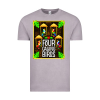 Vintage Zinc four calling birds Vintage Tee - linhVisuals