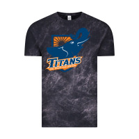 Cloud Black cal state fullerton titans Vintage Tee - linhVisuals