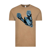 Vintage Coffee gigantor tetsujin Vintage Tee - linhVisuals