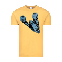 Vintage Mustard gigantor tetsujin Vintage Tee - linhVisuals