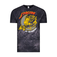 Cloud Black AC 130 Gunship New Spectre Vintage Tee - linhVisuals