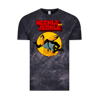 Cloud Black heckle and jeckle Vintage Tee - linhVisuals