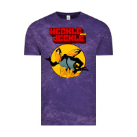Cloud Purple heckle and jeckle Vintage Tee - linhVisuals