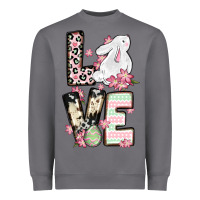 Storm Love Easter bunny Heavyweight Sweatshirt - OliviaCreatesArt