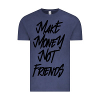 Vintage Denim make money not friends Vintage Tee - linhVisuals