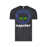 Vintage Black napster Vintage Tee - linhVisuals