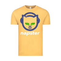 Vintage Mustard napster Vintage Tee - linhVisuals
