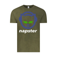 Vintage Olive napster Vintage Tee - linhVisuals