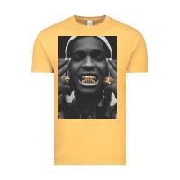 Vintage Mustard Asap Rocky Vintage Tee - linhVisuals