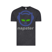 Vintage Black napster Vintage Tee - linhVisuals