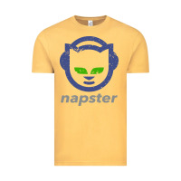 Vintage Mustard napster Vintage Tee - linhVisuals