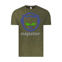 Vintage Olive napster Vintage Tee - linhVisuals