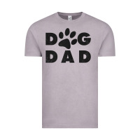 Vintage Zinc dog dad classic design paw gift t shirt Vintage Tee - linhVisuals