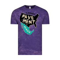 Cloud Purple pavement area Vintage Tee - linhVisuals
