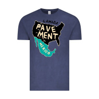 Vintage Denim pavement area Vintage Tee - linhVisuals