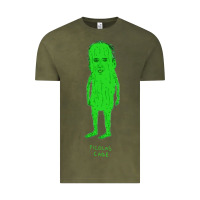 Vintage Olive picolas cage Vintage Tee - linhVisuals