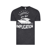 Vintage Black the implication its always sunny in philadelphia Vintage Tee - linhVisuals