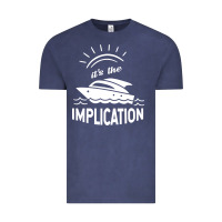 Vintage Denim the implication its always sunny in philadelphia Vintage Tee - linhVisuals