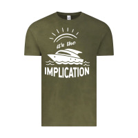 Vintage Olive the implication its always sunny in philadelphia Vintage Tee - linhVisuals
