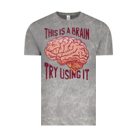 Cloud Rock Brain Vintage Tee - linhVisuals
