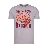 Vintage Zinc Brain Vintage Tee - linhVisuals
