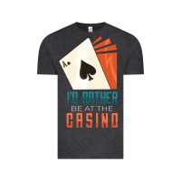Vintage Black Casino Vintage Tee - linhVisuals