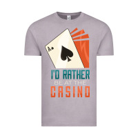 Vintage Zinc Casino Vintage Tee - linhVisuals
