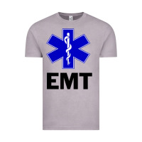 Vintage Zinc emt ems paramedic star of life caduceus t shirt Vintage Tee - linhVisuals