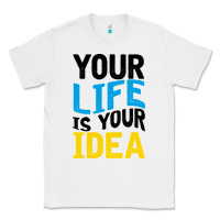White YOUR LIFE YOUR IDEA V2 Classic Tee - Bettercallsaul