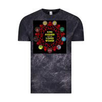 Cloud Black king gizzard & the lizard wizard Vintage Tee - linhVisuals