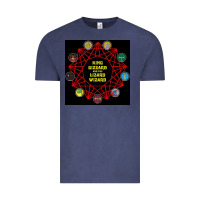 Vintage Denim king gizzard & the lizard wizard Vintage Tee - linhVisuals