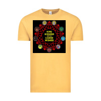 Vintage Mustard king gizzard & the lizard wizard Vintage Tee - linhVisuals