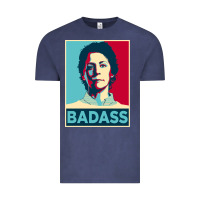 Vintage Denim carol peletier badass the walking dead Vintage Tee - linhVisuals