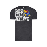 Vintage Black rock chalk jayhawk ku tshirt Vintage Tee - linhVisuals