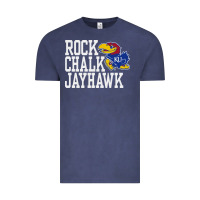 Vintage Denim rock chalk jayhawk ku tshirt Vintage Tee - linhVisuals