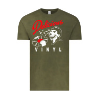 Vintage Olive delicious vinyl Vintage Tee - linhVisuals