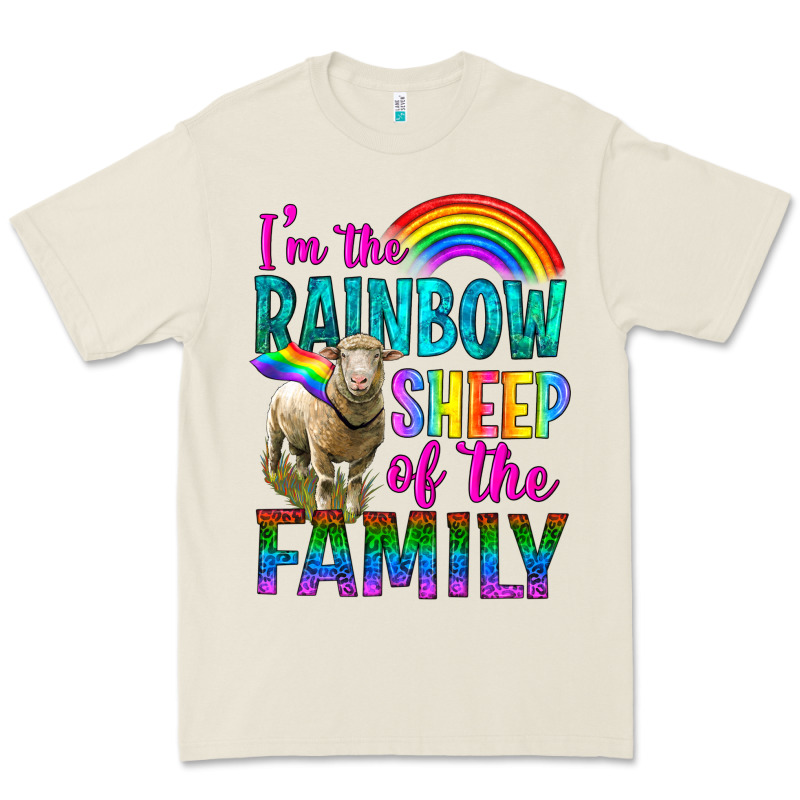 I'm The Rainbow Sheep Of The Family Premium Tee by BundleAndBundleShop | Teevron