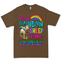 Cacao I'm The Rainbow Sheep Of The Family Premium Tee - BundleAndBundleShop