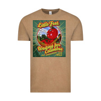 Vintage Coffee waiting for columbus - little feat Vintage Tee - linhVisuals