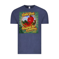 Vintage Denim waiting for columbus - little feat Vintage Tee - linhVisuals