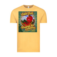 Vintage Mustard waiting for columbus - little feat Vintage Tee - linhVisuals