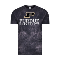 Cloud Black Purdue University, Apparel Vintage Tee - linhVisuals