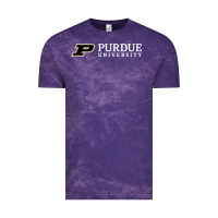 Cloud Purple Purdue University, Apparel Vintage Tee - linhVisuals