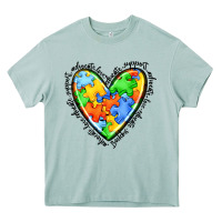 Arona autism heart Heavy Core Tee - JahusDesignShop